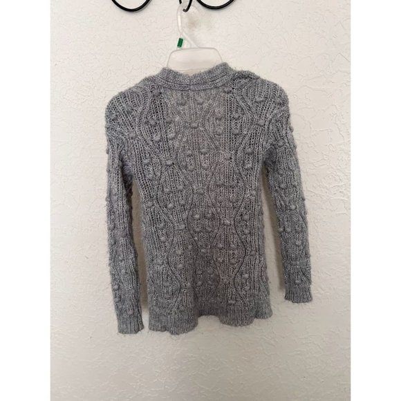 Cat & Jack Grey Sparkly Cardigan - Picture 2 of 6